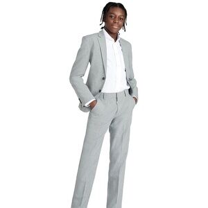 Nautica Boys' 2-piece Heather Poplin Suit size 14